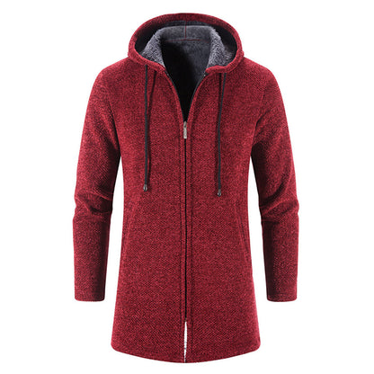 Manteau Long à Capuche pour Homme - Image 7