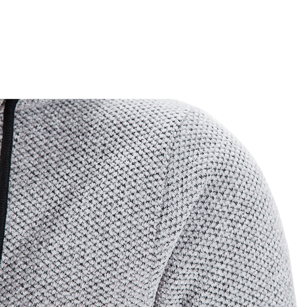 Manteau Long à Capuche pour Homme - Image 13