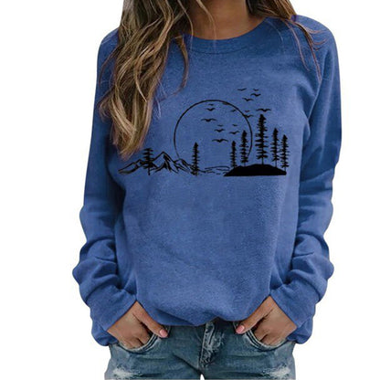 Pull à Manches Longues et Imprimé pour Femme - Image 3