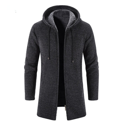 Manteau Long à Capuche pour Homme - Image 20