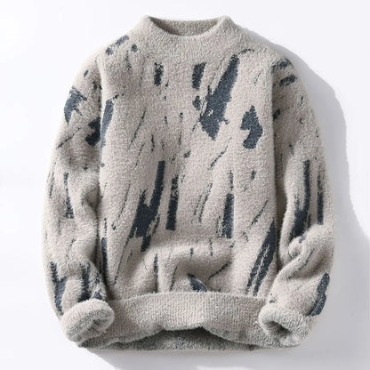 Pull Homme Imprimé Abstrait - Image 6