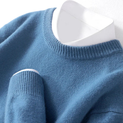 Pull Homme Col Rond Manches Longues - Image 2