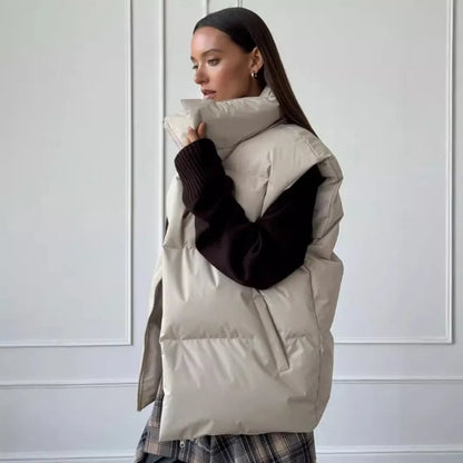 Veste matelassée sans manches pour femme - Image 6