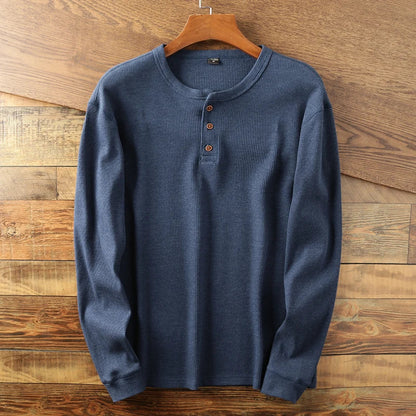 Pull Henley à Manches Longues pour Homme - Image 5