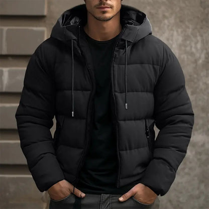 Veste matelassée à capuche pour homme - Image 2
