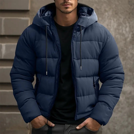 Veste matelassée à capuche pour homme - Image 1