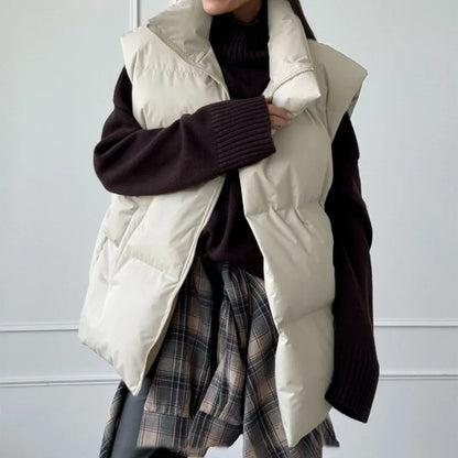 Veste matelassée sans manches pour femme - Image 7
