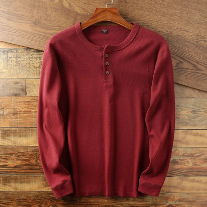 Pull Henley à Manches Longues pour Homme - Image 4