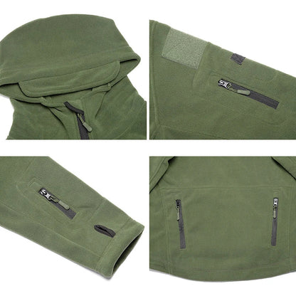 Veste Tactique à Capuche pour Homme - Image 6
