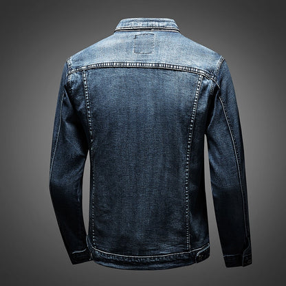 Veste en jean à manches longues pour homme - Image 2