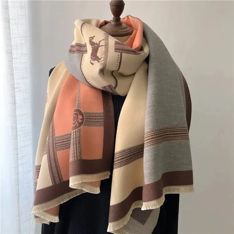 Écharpe Oversize Femme - Image 4