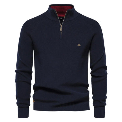 Pull Homme à Demi-Fermeture Éclair - Image 1