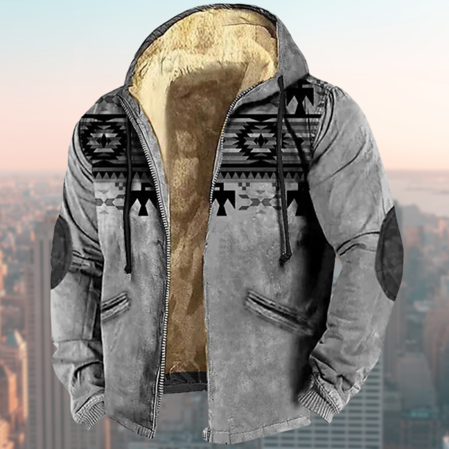 Veste à Capuche Homme Motif - Image 1