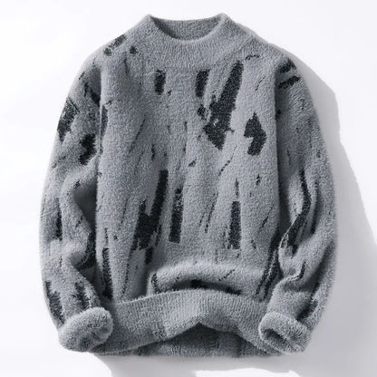 Pull Homme Imprimé Abstrait - Image 7