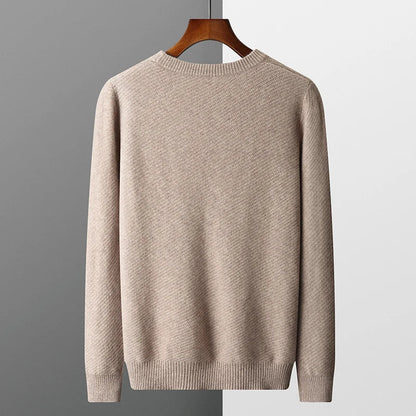 Pull texturé à col rond pour homme - Image 3