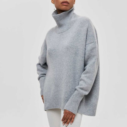 Pull ample à col roulé pour femme - Image 6