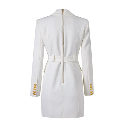 Manteau Mini Croisé Femme - Image 3