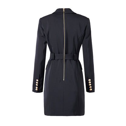 Manteau Mini Croisé Femme - Image 2