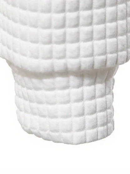 Sweat à capuche texturé pour homme - Image 9