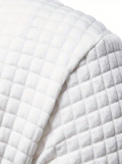 Sweat à capuche texturé pour homme - Image 10