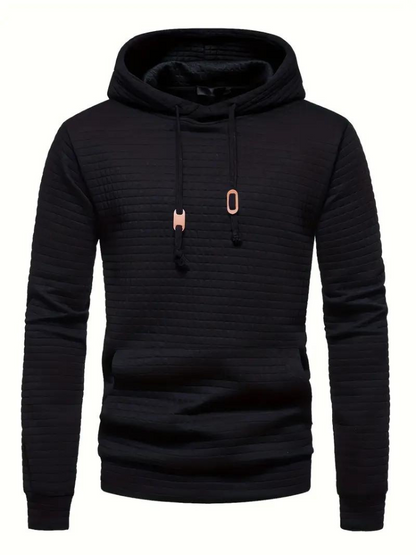 Sweat à capuche texturé pour homme - Image 14