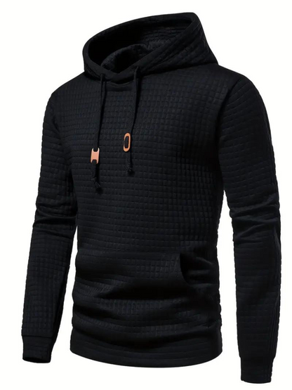 Sweat à capuche texturé pour homme - Image 11
