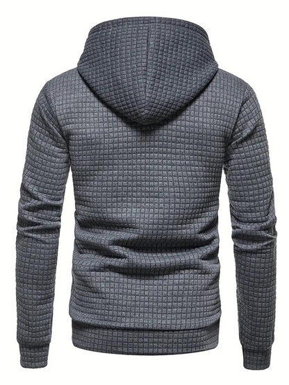 Sweat à capuche texturé pour homme - Image 3