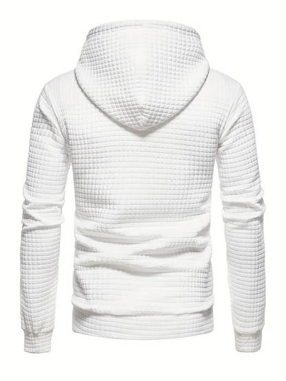 Sweat à capuche texturé pour homme - Image 8