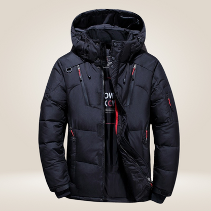 Veste matelassée à capuche pour homme - Image 2