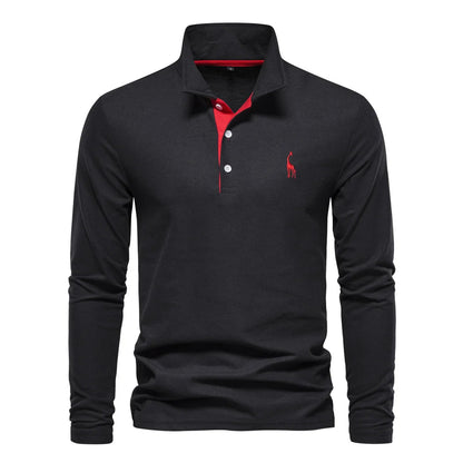 Polo à Manches Longues pour Homme - Image 7