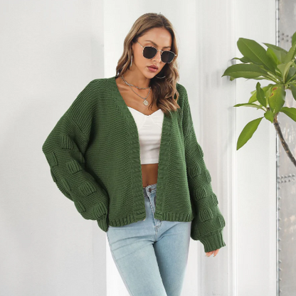 Cardigan en Tricot Oversize pour Femme - Image 3