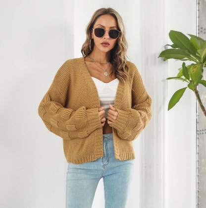 Cardigan en Tricot Oversize pour Femme - Image 4