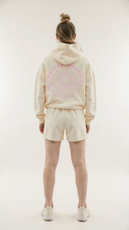 Sweat à Capuche Graphique Oversize Femme - Image 15
