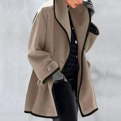 Manteau Femme Col Bateau - Image 2