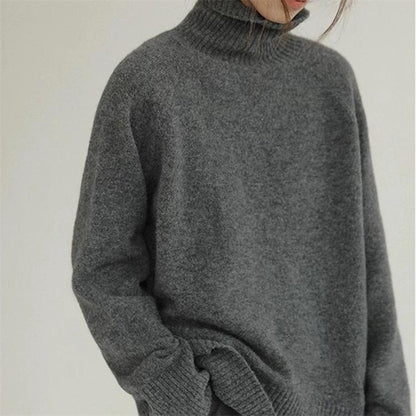 Pull ample en maille pour femme - Image 1