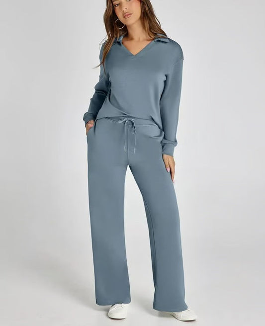 Ensemble de détente à manches longues pour femmes - Image 1