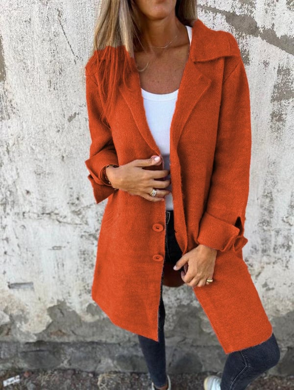 Manteau Boutonné Femme - Image 12