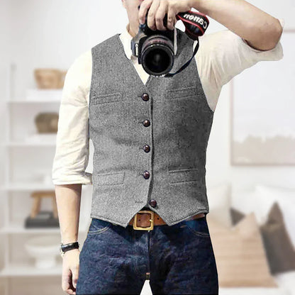 Gilet Boutonné pour Homme - Image 7