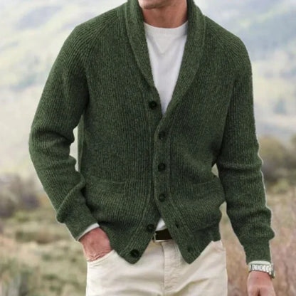 Cardigan Homme Col Châle - Image 1