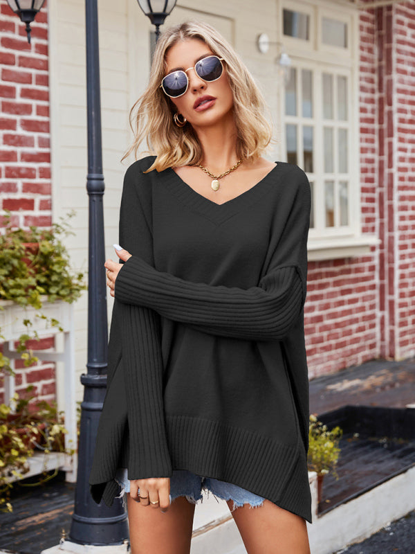 Pull Femme Oversize en Maille Côtelée - Image 9