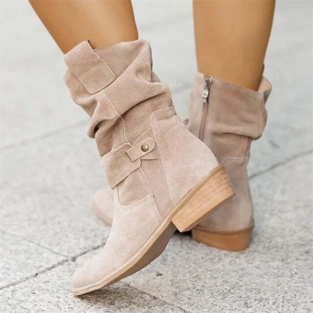 Bottines Slouch Femme - Image 4