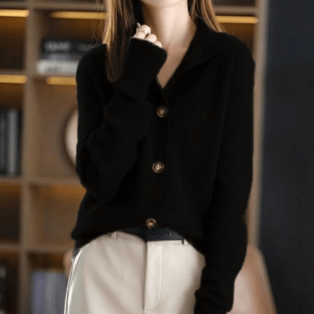 Pull en Tricot Boutonné pour Femme - Image 6