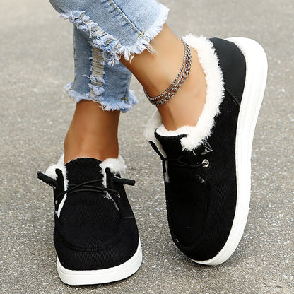 Mocassins Femme Doublés en Fausse Fourrure - Image 3