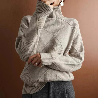 Pull ample à manches longues pour femme - Image 5