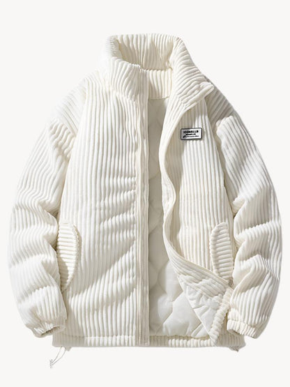 Veste Homme Zippée en Velours Côtelé - Image 5
