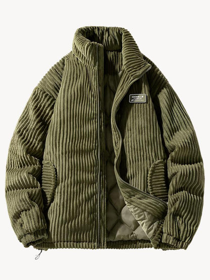 Veste Homme Zippée en Velours Côtelé - Image 6
