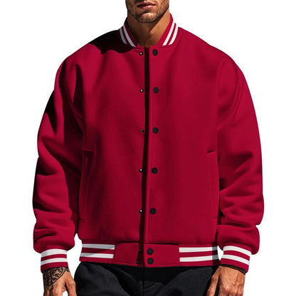 Blouson Teddy Baseball Homme - Image 4