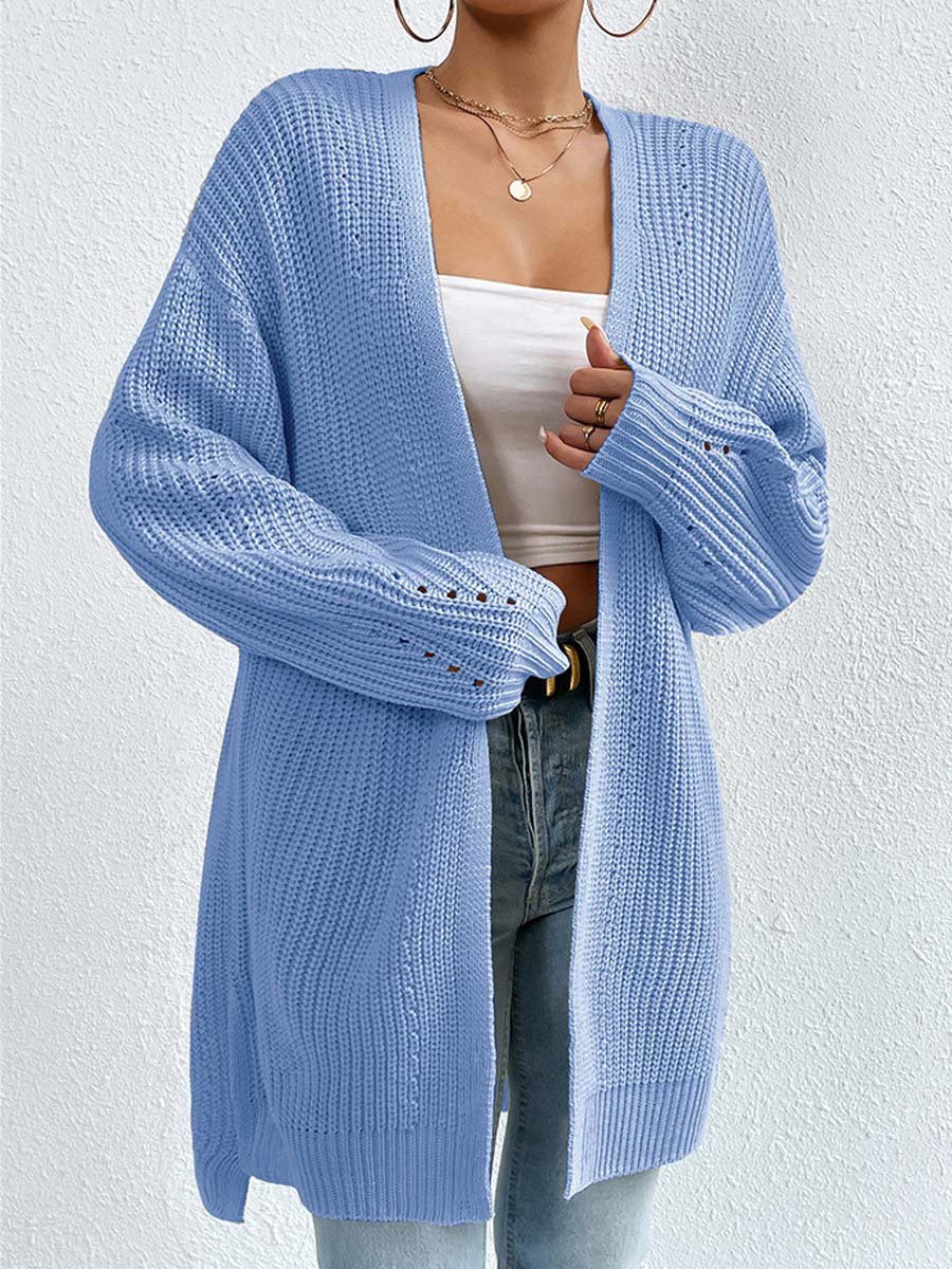 Cardigan Long en Tricot pour Femme - Image 3