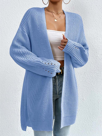 Cardigan Long en Tricot pour Femme - Image 3
