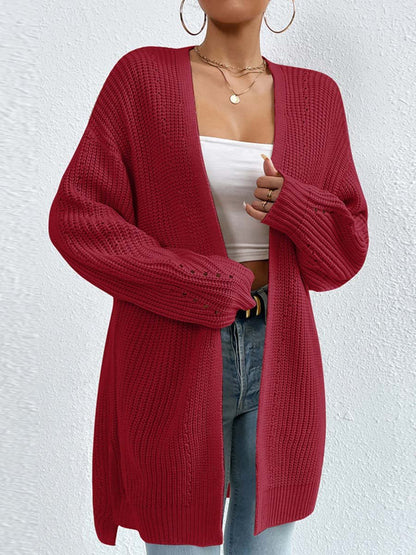 Cardigan Long en Tricot pour Femme - Image 2